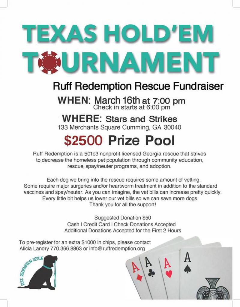 Ruff Redemption Rescue - Stars and Strikes at 5thstreetpoker.com